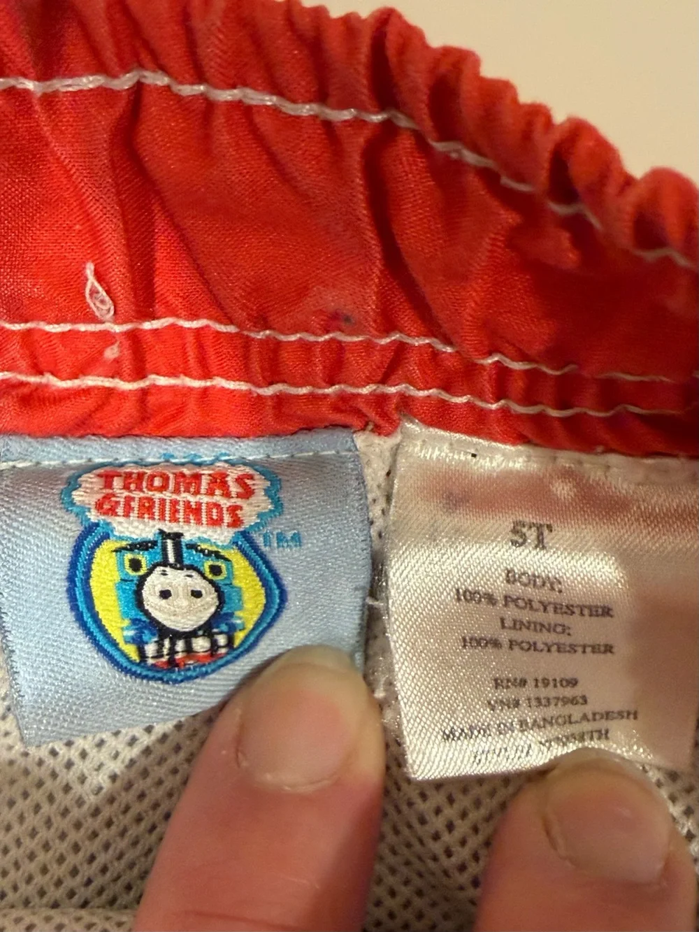Thomas & Friends Swim Shorts with Mesh Lining 5T